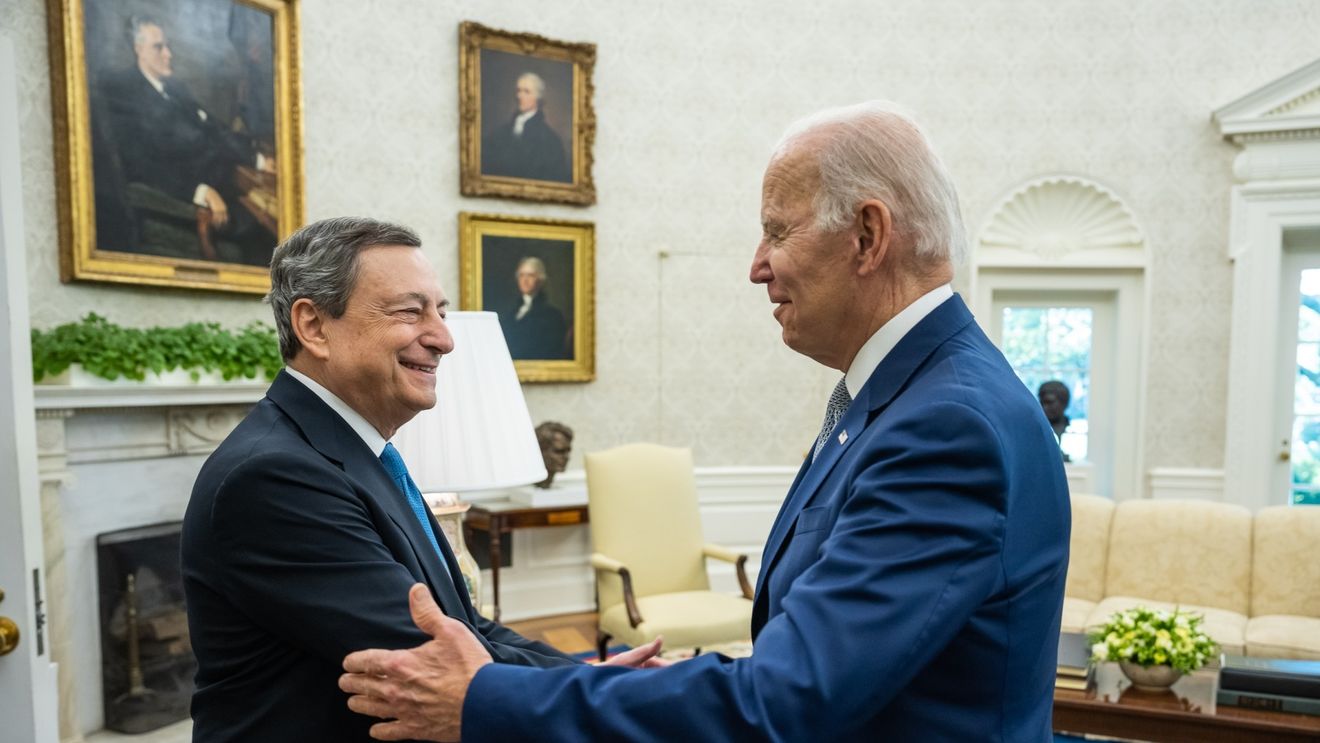 VIDEO Președintele Joe Biden și premierul italian Mario Draghi și-au exprimat unitatea în fața Rusiei, în cadrul întâlnirii de la Casa Albă
