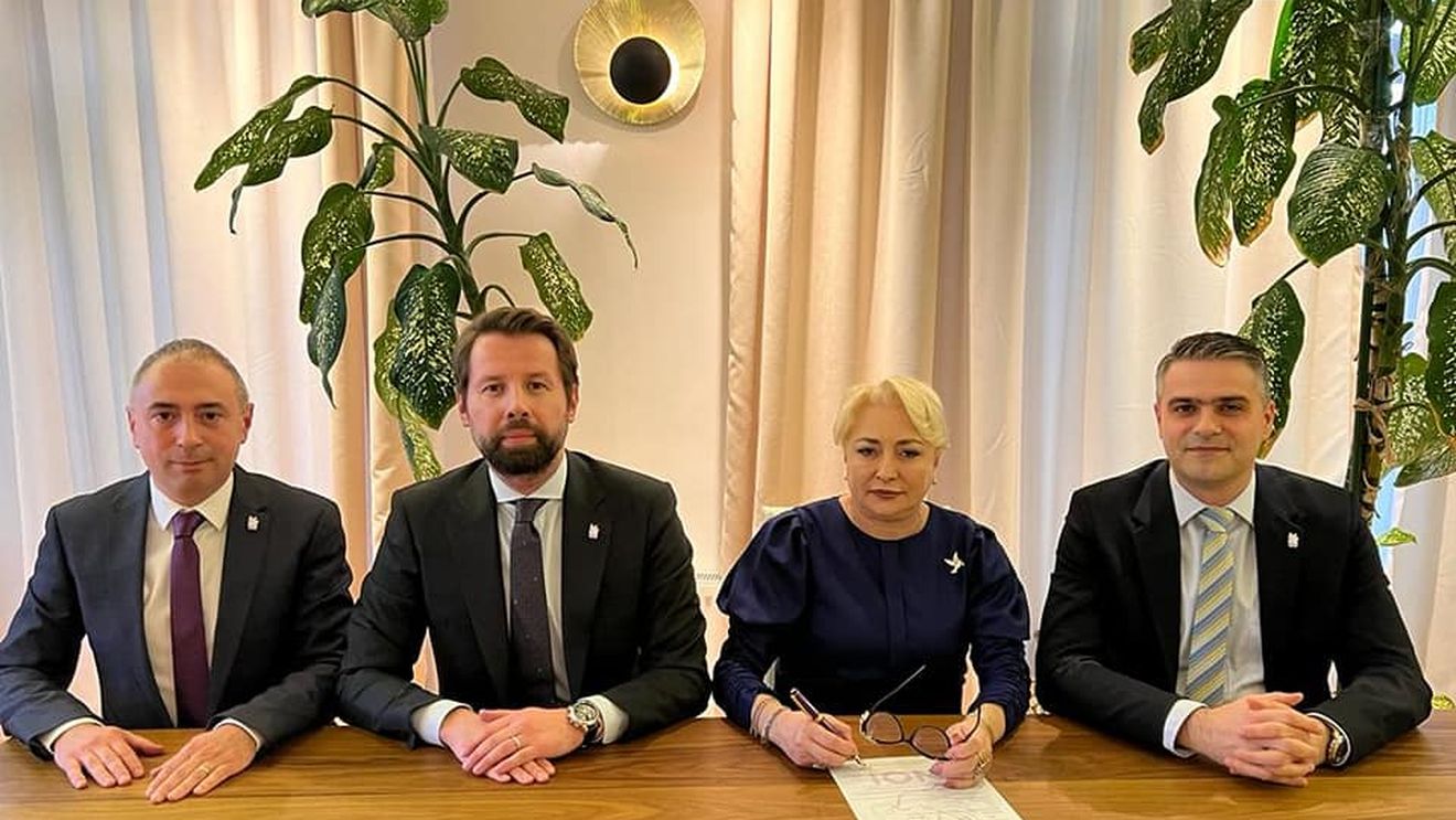 EXCLUSIV Cine sunt oamenii Vioricăi Dăncilă din partidul NOI / I-a botezat copilul viitorului secretar general adjunct