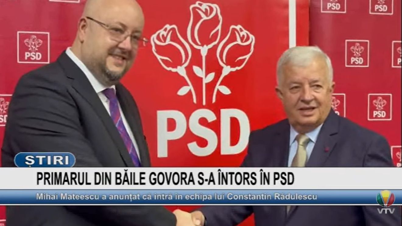 Primarul PNL din Govora a trecut la PSD. Mihai Mateescu a făcut poliție politică în perioada comunistă, potrivit CNSAS, și este tatăl judecătorului Bogdan Mateescu