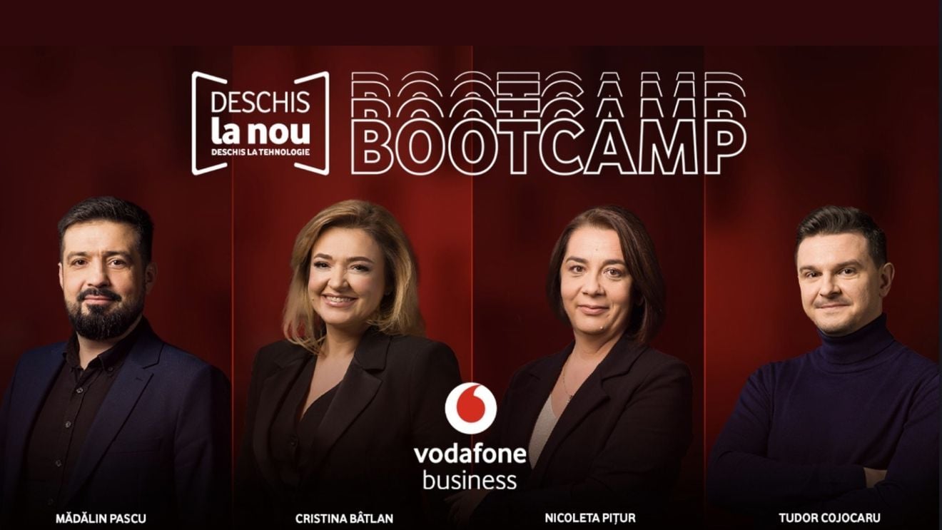Descoperă Vodafone Bootcamp: O șansă pentru succesul afacerii tale (P)