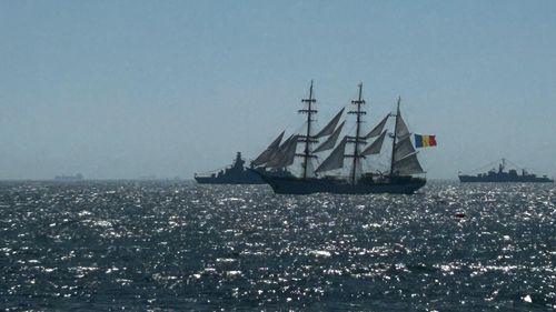 FOTO VIDEO Ziua Marinei la Constanța: Principalele momente ale ceremoniei, de la care președintele Nicușor Dan a lipsit / Premierul Bolojan și ministrul Apărării, prezenți la festivități