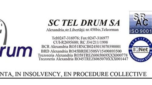 Primăria Năvodari cere 3 milioane de euro de la Teldrum pentru lucrări prost executate la un contract din 2014. Autorităţile locale au cerut înscrierea în masa credală