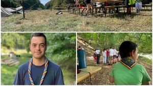VIDEO: Cum arată educația alternativă în pădure, fără tabletă și telefon, într-o tabără de cercetași. Paul Șerban: ”După ce ți se termină bateria la telefon, începi să observi ce este în jurul tău”
