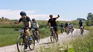 Record de participare la turul ciclistic Carpathia Bike Tour