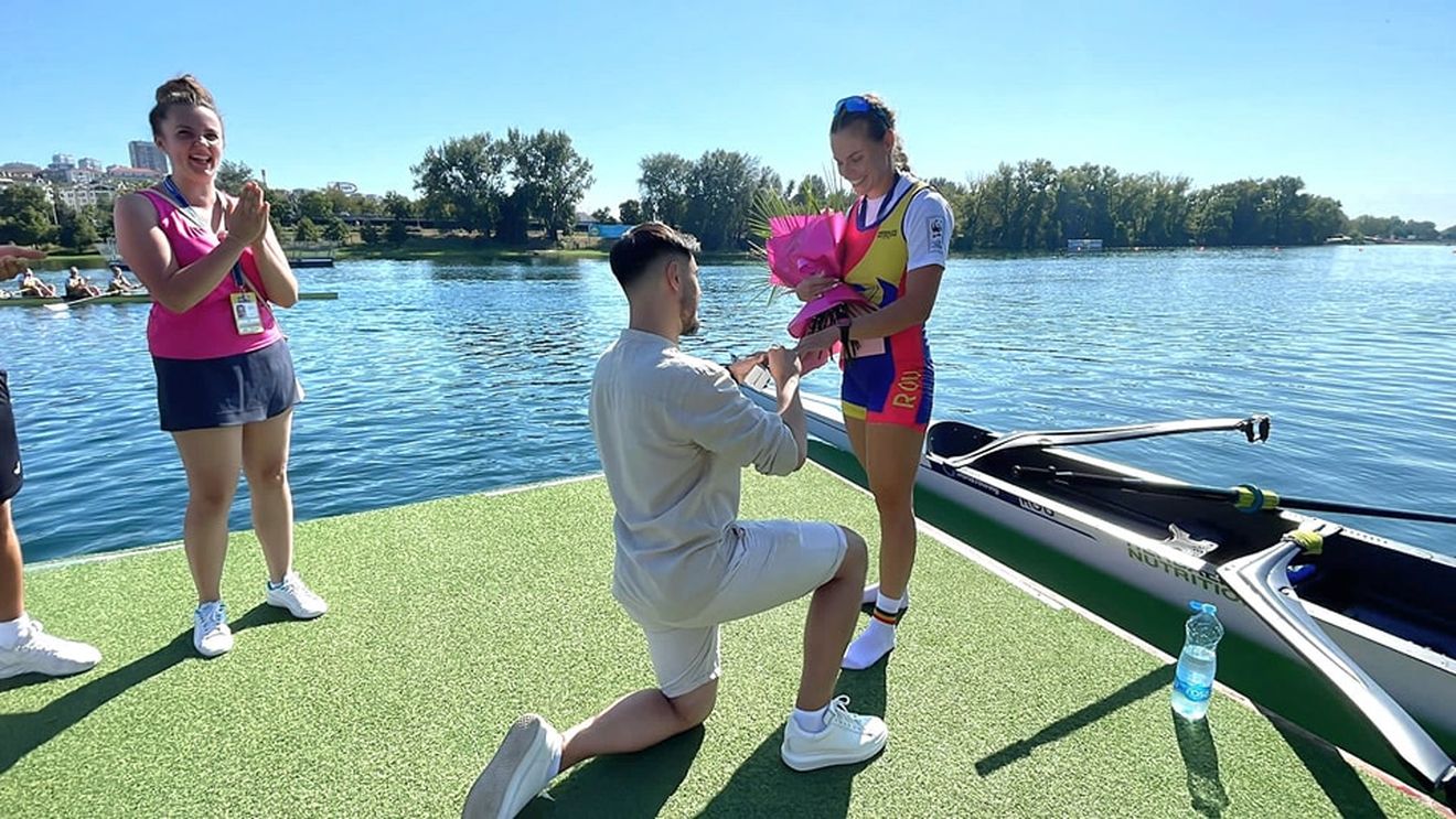 Canotoarea Magdalena Rusu, cerută de soţie la Campionatul Mondial de canotaj de la Belgrad