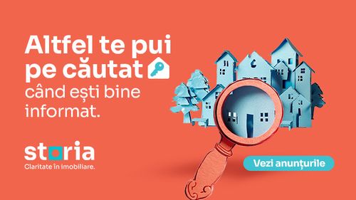 Pe Storia, găsești anunțuri complete, vezi istoricul anunțurilor, evoluția prețului, câți vânează același anunț cu tine, ca să știi să faci o ofertă la timp și mai ales ce ofertă să faci. Casa ta e clar pe Storia!(P)