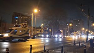 Fermierii şi transportatorii din Constanța continuă joi seara protestul și se îndreaptă spre Portul Constanța Sud-Agigea