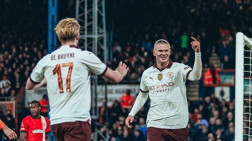 Recital Haaland – de Bruyne: Norvegianul marchează cinci goluri, patru din pasele belgianului, iar Manchester City se califică în sferturile Cupei Ligii