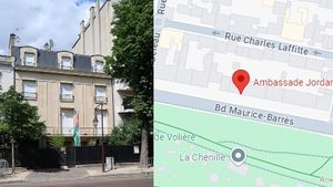 Spargere la ambasada Iordaniei la Paris. Hoții au furat un computer cu date sensibile, un ceas de 15.000 de euro, 12.700 de euro în numerar, două seifuri cu pistoale de colecţie şi un set de chei de la reşedinţa ambasadorului
