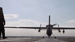 Forțele armate ucrainene au anunțat că au doborât una dintre cele mai scumpe drone rusești, deasupra Mării Negre