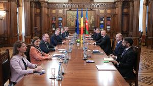 Iohannis, întrevedere cu omologul din Azerbaidjan / Șeful statului a vorbit despre rolul Azerbaidjanului de furnizor strategic de resurse energetice