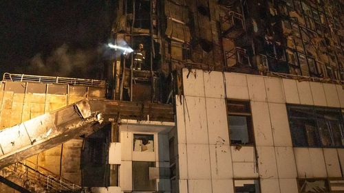 FOTO Atac aerian rusesc asupra Odesei, anunță ucrainenii/ O persoană a fost rănită și infrastructura portuară avariată