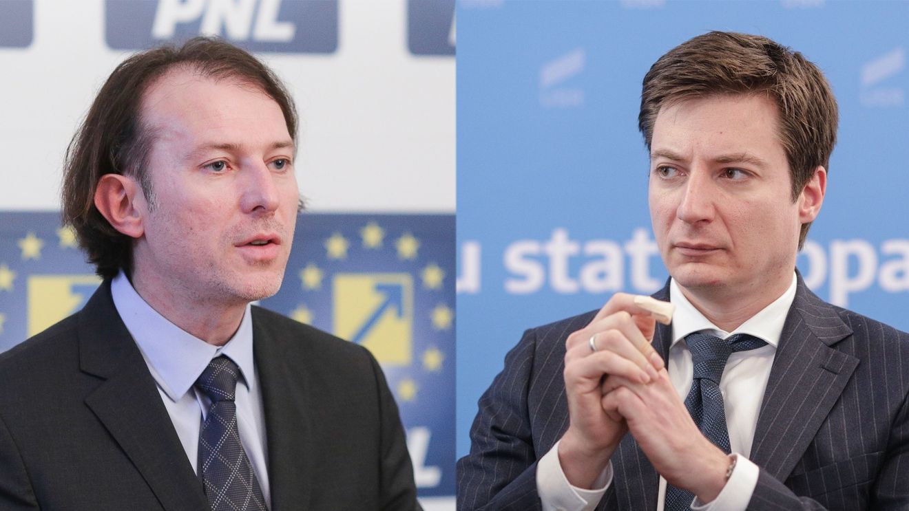 Cele două figuri controversate ale Opoziției: Florin Cîțu și Andrei Caramitru