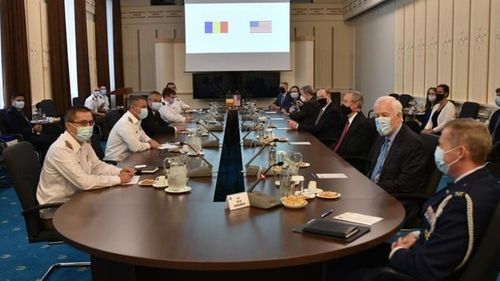 Nicolae Ciucă a primit o delegație a Congresului SUA pentru discuții despre securitatea la Marea Neagră