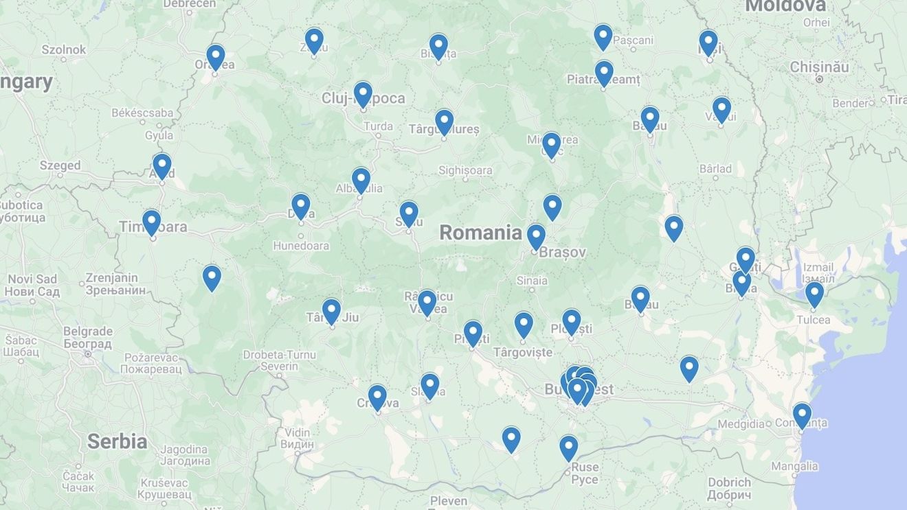 HARTA INTERACTIVĂ a alegerilor locale din 9 iunie. Candidații anunțați până acum la consiliile județene și la primării în București, Cluj, Iași, Constanța, Timișoara și celelalte mari orașe