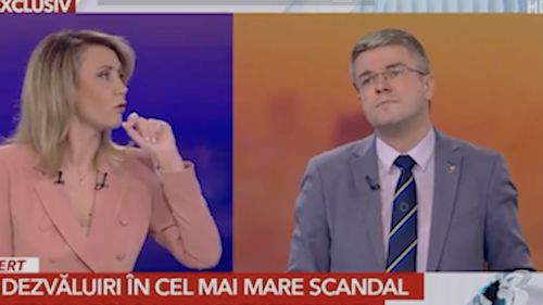 Ministrul Darău, schimb dur de replici cu jurnalista Cătălina Porumbel, în direct la Antena3: „Sunteți în conflict de interese. Dl Caragea a arestat niște oameni din partidul lui Dan Voiculescu și o rudă a soțului dvs și îl jigniți mereu” / „Vă dau în judecată”
