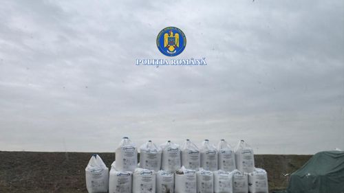Dosar penal după descoperirea a 144 de tone de azot depozitate ilegal în Arad / Depozitul e în apropierea râului Crișul Alb