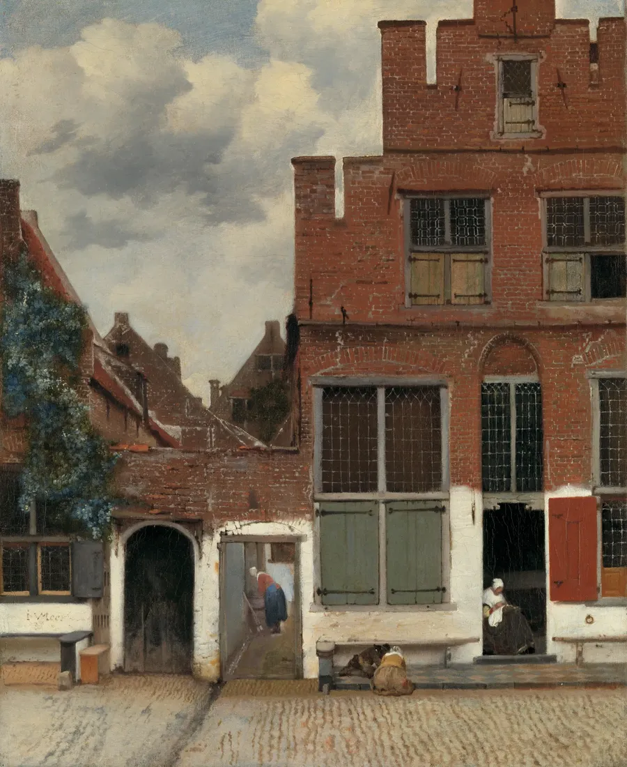 Johannes Vermeer STraduta the little street