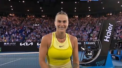 VIDEO Aryna Sabalenka, principala favorită, calificare lejeră în turul doi de la Australian Open - Victorie contra unei campioane de Grand Slam