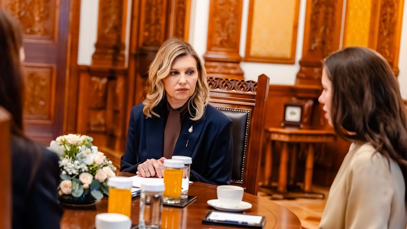 Olena Zelenska și Mirabela Grădinaru au discutat la Cotroceni despre protejarea copiilor și adolescenților și sănătatea lor mintală