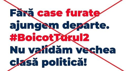 Un nou val de fake news răspândit pe Facebook: Mesaje false, ca și cum ar veni din partea USR PLUS, prin care se îndeamnă la boicot în turul 2. Printre ”postaci”: purtătorul de cuvânt al PSD și fiul lui Gabriel Oprea