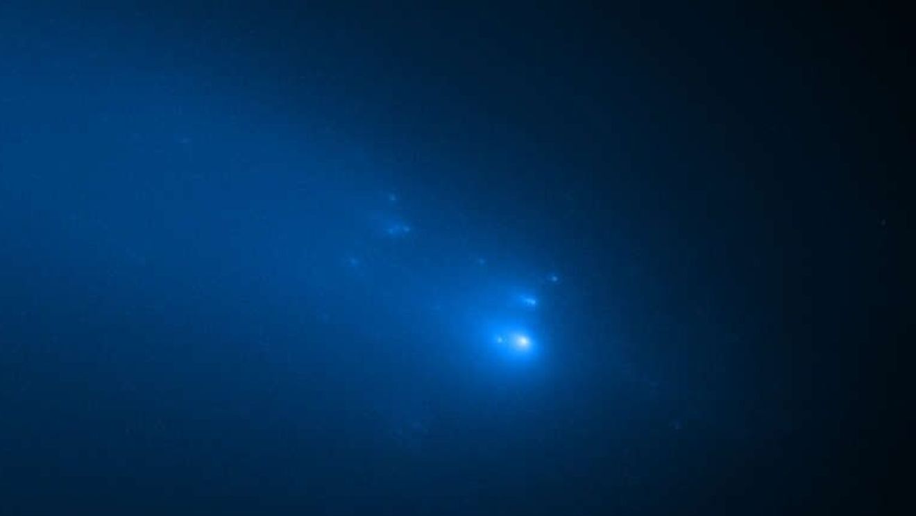 VIDEO Cometa ATLAS s-a dezintegrat sub ''lupa'' telescopului Hubble