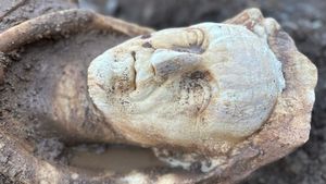 FOTO O statuie ''în mărime naturală'' a lui Hercule, descoperită în timpul unor lucrări la sistemul de canalizare din Roma
