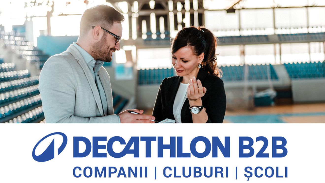 Decathlon B2B promovează sportul în companiile și instituțiile din România prin soluții personalizate