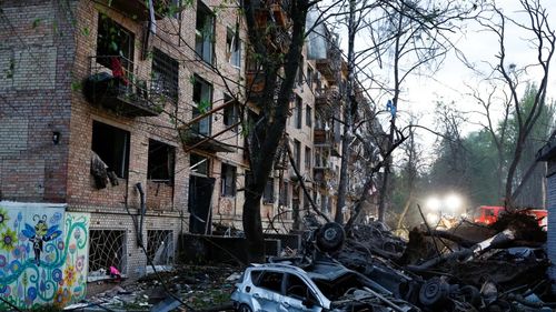 Ucraina anunță că a doborât 577 de sisteme ruseşti în atacul nocturn soldat cu trei morţi la Kiev