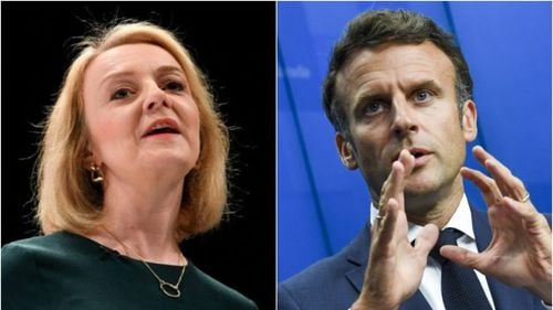 Prima discuție telefonică Truss-Macron: "Și-au exprimat dorinţa de a coopera îndeaproape în faţa provocărilor comune, începând cu sprijinul pentru Ucraina"