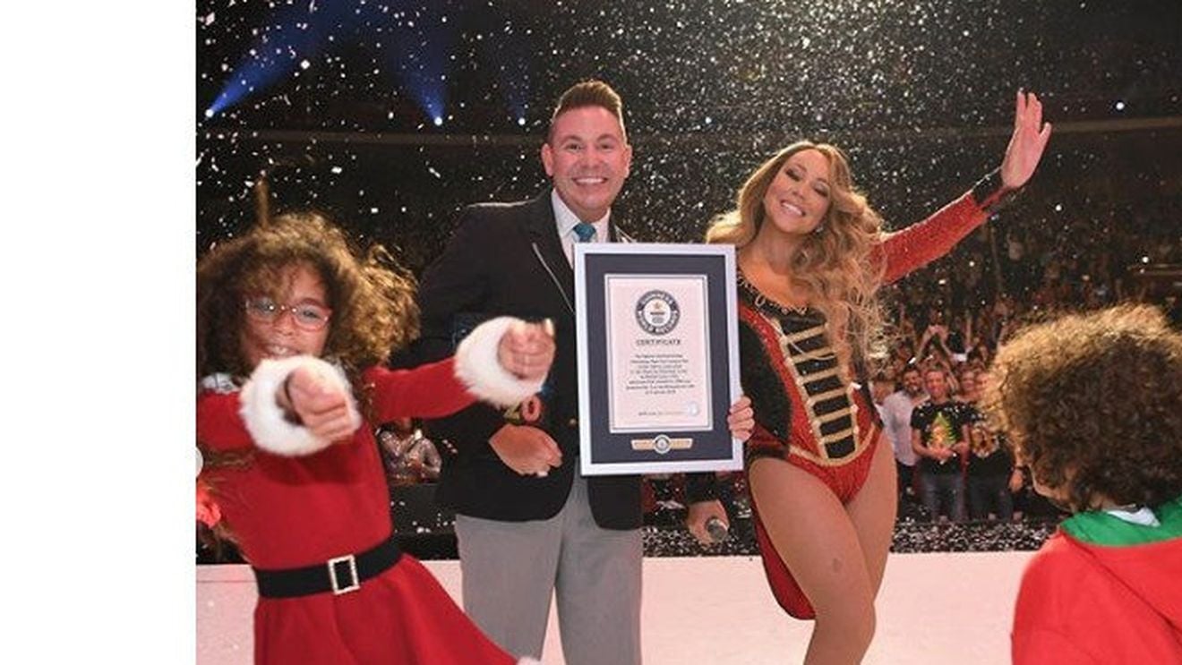 Mariah Carey a doborât trei recorduri mondiale Guinness cu „All I Want for Christmas Is You”