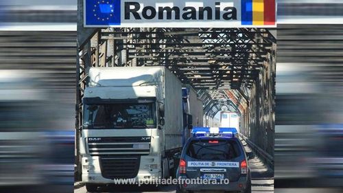 Timpul de așteptare pentru mașinile care intră în țară pe la Giurgiu este de o oră