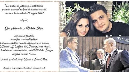 Nuntă faraonică: Dragnea a invitat la căsătoria fiului său de duminică toți parlamentarii PSD, miniștrii, președinții de Consilii Județene, șefii de organizații și primarii de municipii - surse