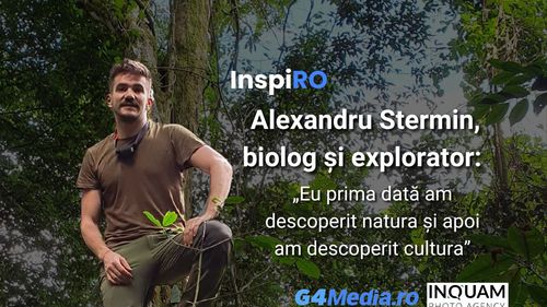 Alexandru Stermin călătorește în junglele lumii în căutarea răspunsurilor esențiale despre viață