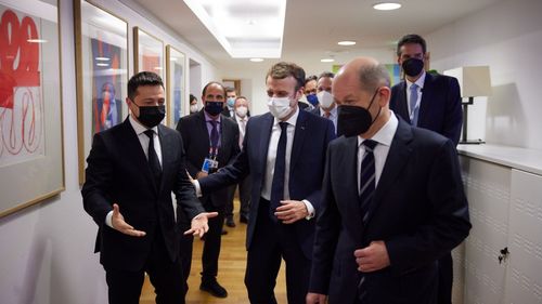 Macron și Scholz i-au cerut lui Putin să înceteze focul în Ucraina / Franța a transmis că Putin nu arată nicio intenție de a opri războiul / UE va aplica noi sancțiuni Rusiei, zilele următoare