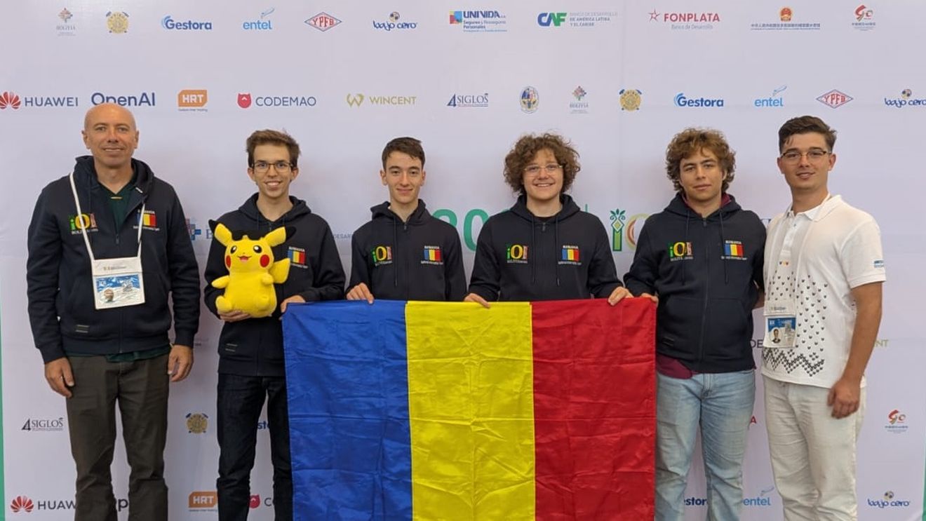 Rezultat istoric pentru România: Elevii olimpici au obținut patru medalii de aur la Olimpiada Internațională de Informatică 2025 din Bolivia