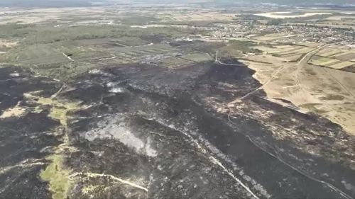 NO COMMENT Imagini filmate din dronă arată dimensiunea dezastrului după incendiul din Maramureș