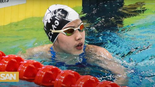 Înotătoarea Yu Zidi, medalie la vârsta de numai 12 ani / A concurat alături de senioare, scriind istorie la Singapore / Reacția lui David Popovici