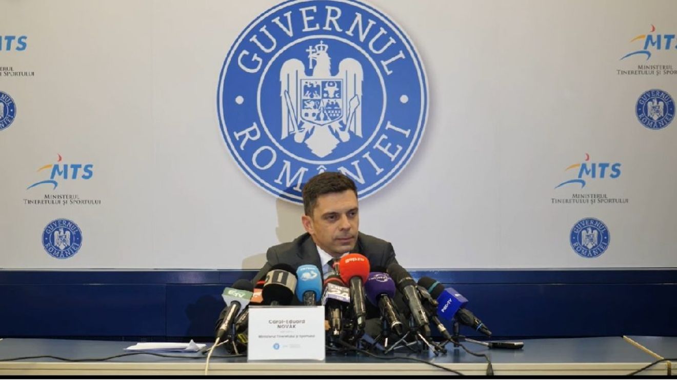 Ministrul Eduard Novak critică sistemul educației pentru sport și anunță schimbări majore