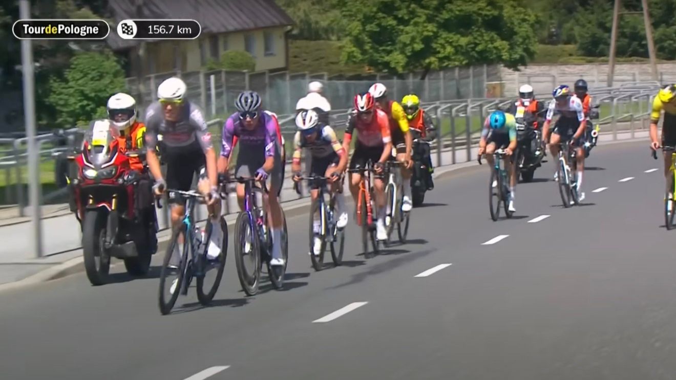 Un ciclist italian, plasat în comă artificială, după o căzătură la Turul Poloniei