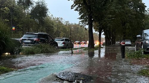 Directoarea ANM: Cantităţile de apă care vor cădea în Capitală ar putea depăşi maxima absolută a lunii octombrie, înregistrată în 1972 / În Constanța s-au înregistrat deja 99 l/mp și va mai ploua în orele următoare, până la 120-140 l/mp / Media precipitațiilor în luna octombrie este 40-50 l/mp