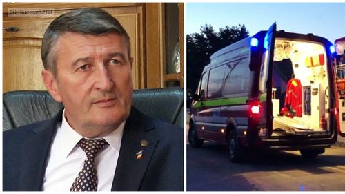 Primarul orașului Frasin (Suceava), internat în spital cu arsuri, după explozia unui cazan de țuică / Instalația artizanală era montată într-o anexă din livada unui vecin