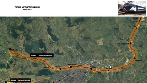 Tren metropolitan la Cluj/ Consiliul Judeţean a avizat proiectul, cu condiţionări/ Tişe: E necesar ca proiectul viitorului tren metropolitan să fie corelat cu toate proiectele de infrastructură publice şi private aprobate deja pe traseul propus prin PUZ