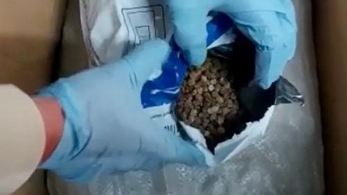 VIDEO Trei inculpați arestați pentru contrabandă cu chihlimbar din Ucraina / Peste 600 de kilograme de pietre semiprețioase confiscate