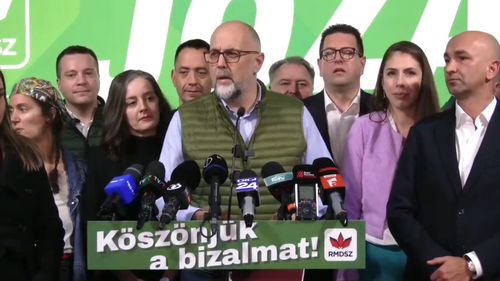 Kelemen Hunor spune că UDMR a luat peste 5% din voturi / „Le mulțumim celor care au văzut rezultatele primului tur al prezidențialelor și au înțeles pericolul foarte mare și au zis că vor veni să ne voteze”