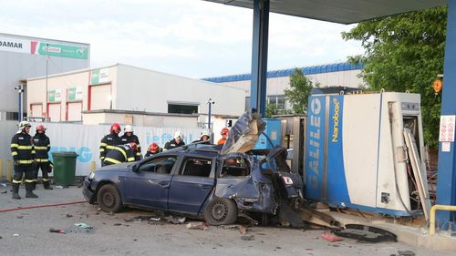 UPDATE Explozie puternică la o stație de alimentare cu gaz comprimat, în județul Ilfov / O persoană a murit iar alta a fost grav rănită