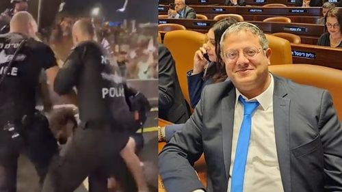 Brutalitățile poliției israeliene împotriva demonstranților pașnici antiguvernamentali au devenit tot mai frecvente. Ministrul securității naționale, extremistul de dreapta Itamar Ben Gvir, e acuzat de încurajarea polițiștilor