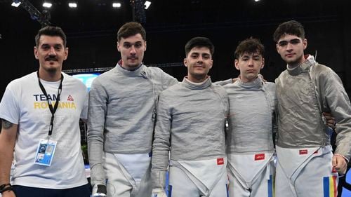 Scrimă: Medalie de bronz la Madrid pentru echipa masculină de sabie a României