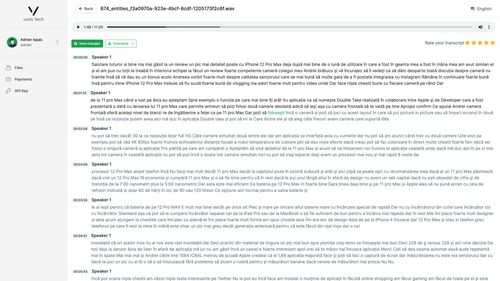 Compania românească de transcriere audio Vatis Tech a lansat o nouă versiune de model speech-to-text, în urma unei investiții de câteva sute de mii de euro / Compania se pregătește de o scalare la nivel internațional