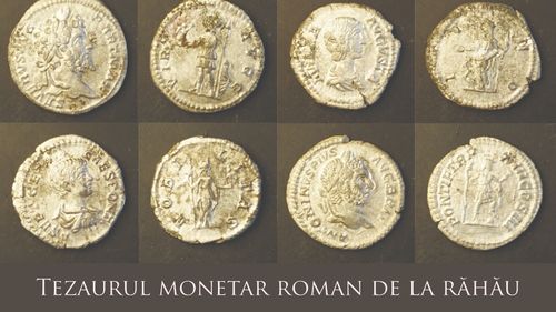 Alba: Tezaur monetar roman, descoperit de un detectorist, expus în premieră la Muzeul din Sebeș